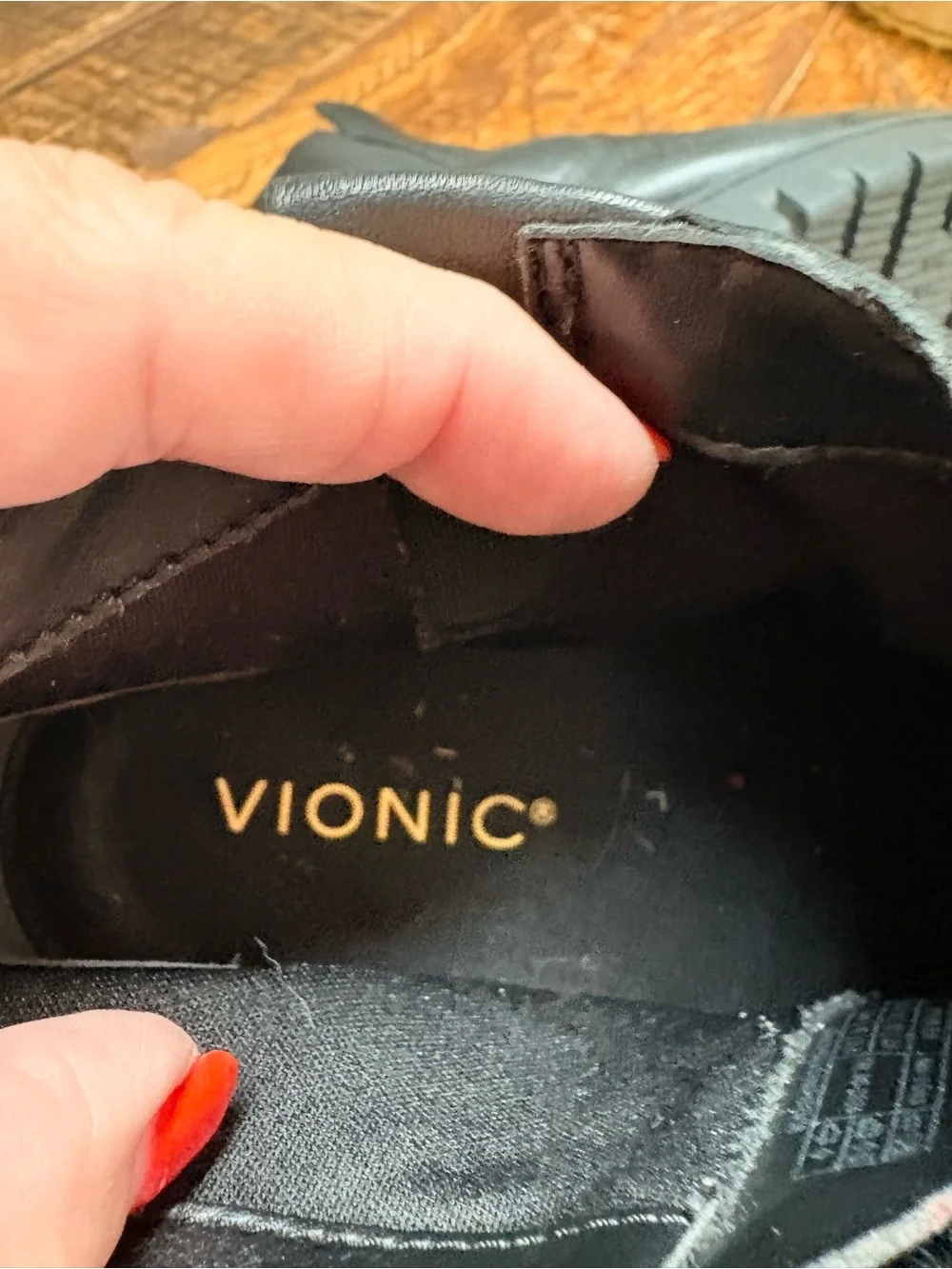 Vionic Women's Uptown Sur Ankle Everyday Boots Black Leather Platform Size 9